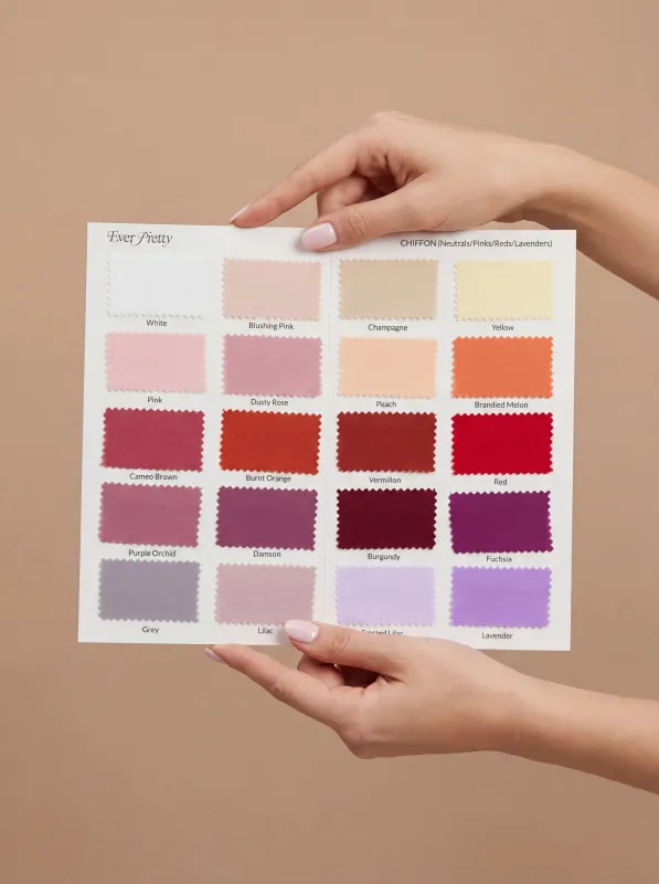 Ever-Pretty Chiffon Fabric Swatch Set sold by Ever Pretty