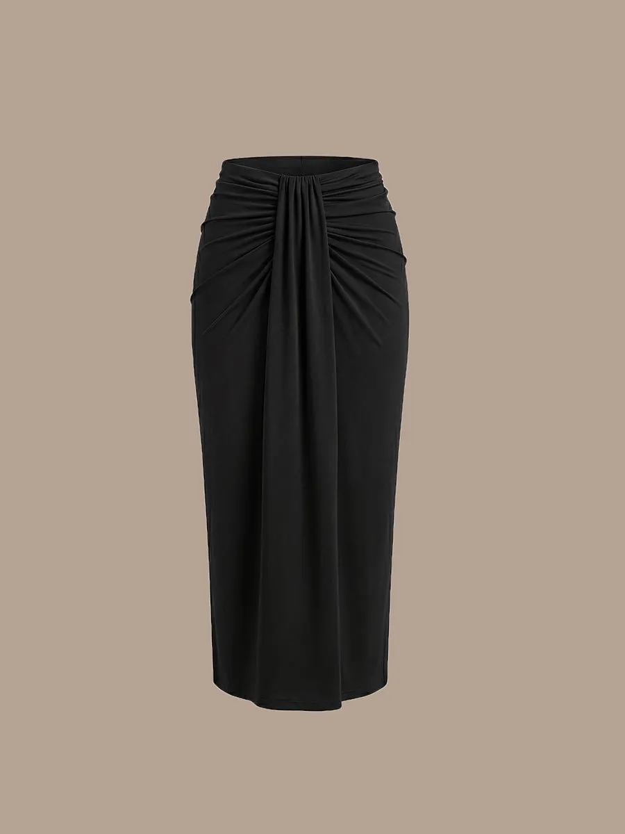 Knit Bodycon Midi Length Skirts sold by Ever Pretty product image thumbnail 2