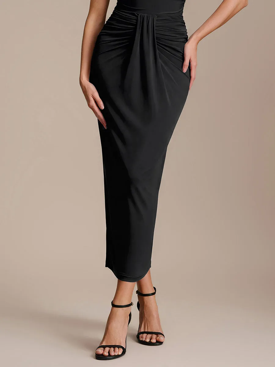 Knit Bodycon Midi Length Skirts sold by Ever Pretty product image thumbnail 4