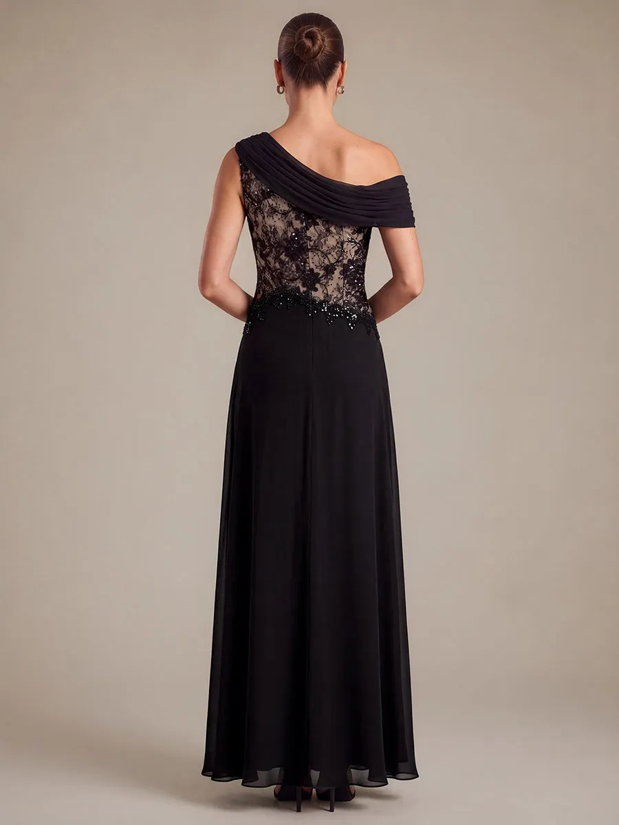 See-through Lace-Chiffon Sleeveless Evening Dress sold by Ever Pretty product image thumbnail 2