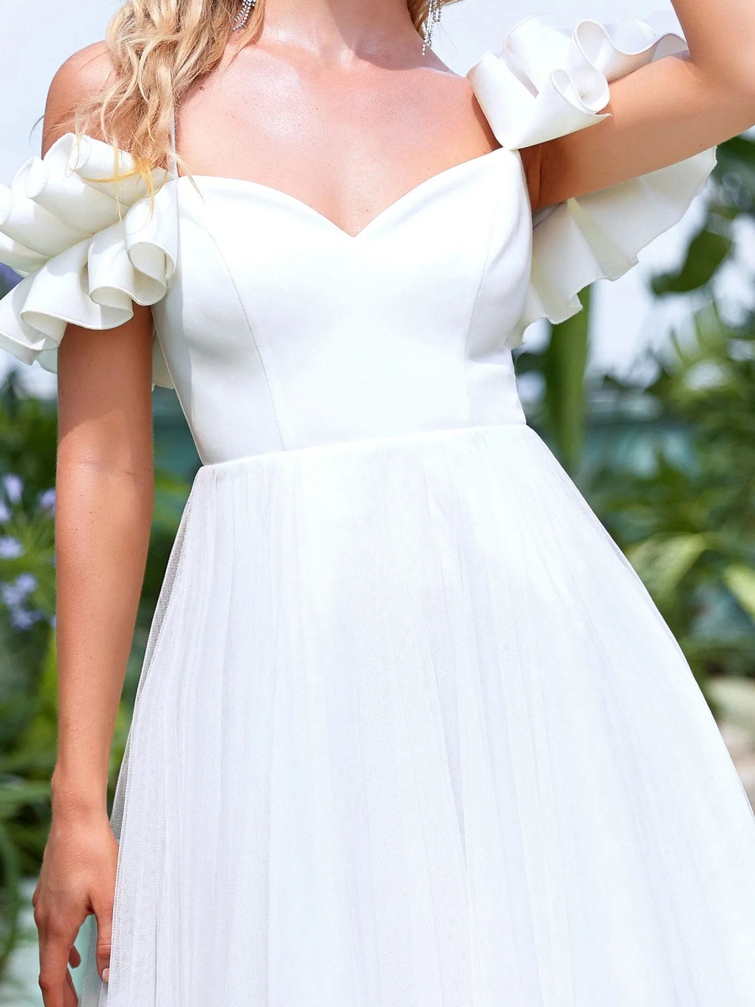 Custom Size Extraordinary Sleeve Cocktail Dress with Spaghetti Straps sold by Ever Pretty product image thumbnail 3