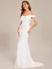 Custom Size Cold Shoulder Long Mermaid Bodycon Sequin Formal Dress sold by Ever Pretty