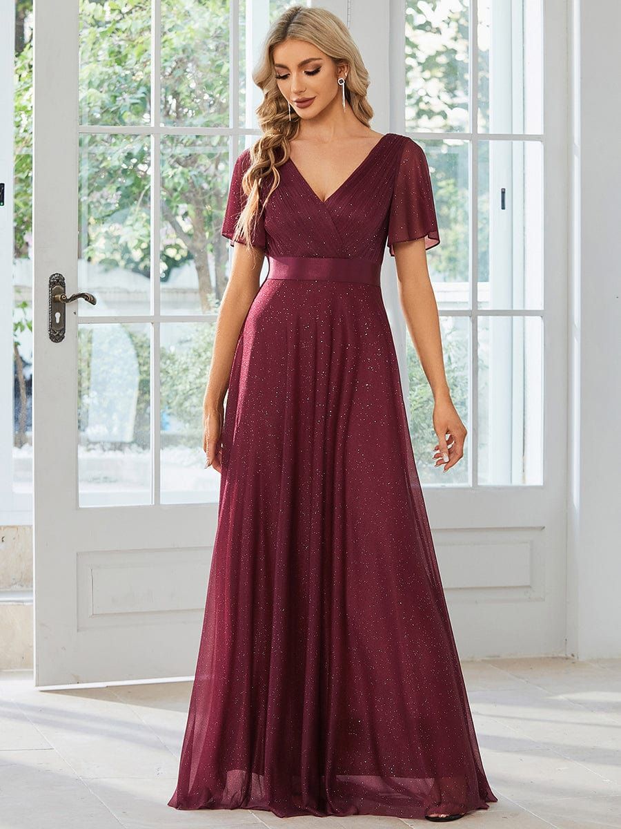 Burgundy Concert Dresses sold by Ever Pretty