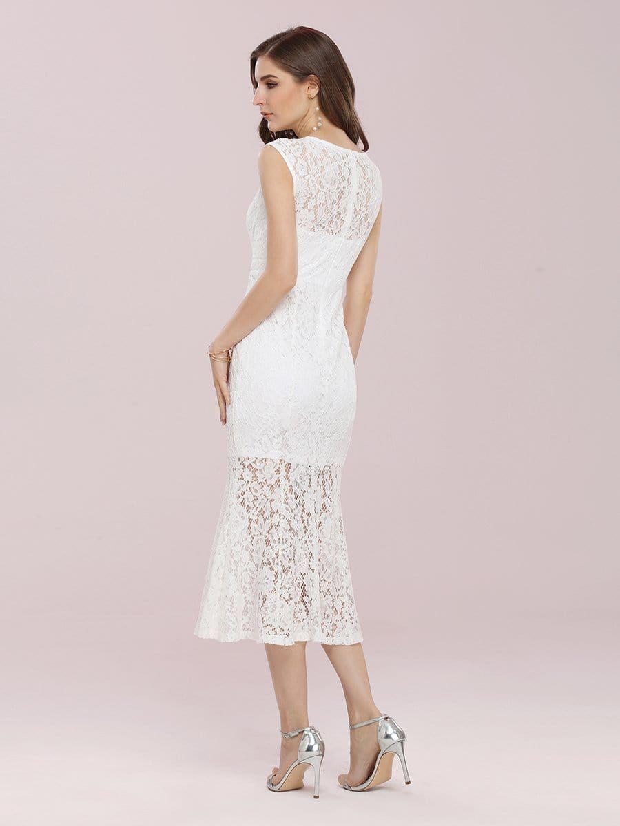 Gorgeous Round Neck Sleeveless Lace Party Dress sold by Ever Pretty product image thumbnail 2