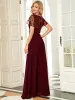 Sequin Print Evening Dresses for Women with Sleeves sold by Ever Pretty