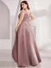 Plus Size Double V-Neck Sleeveless High Low Cocktail Formal Dresses sold by Ever Pretty
