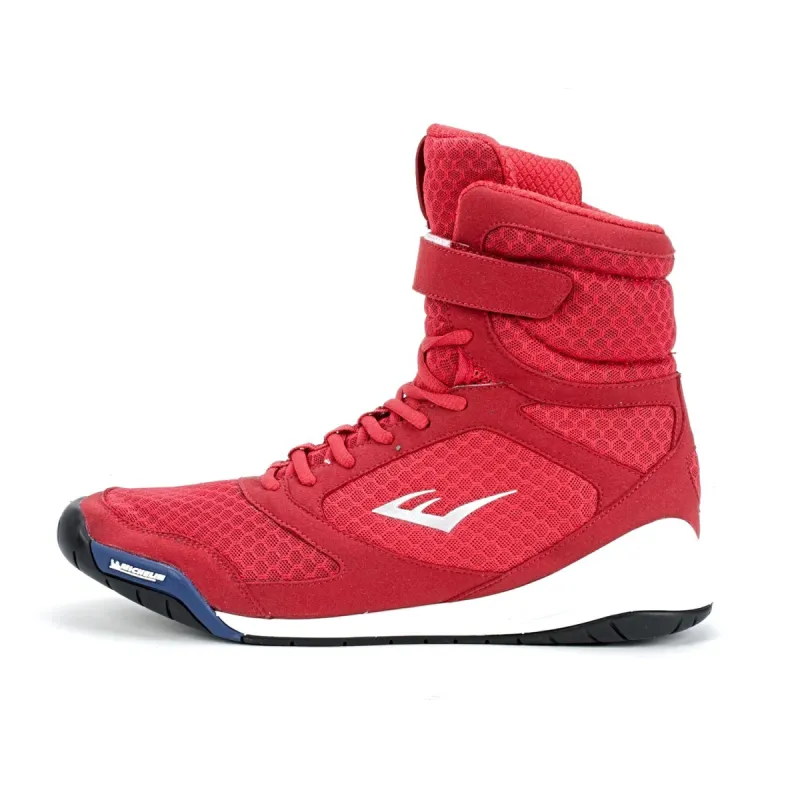 Elite Red High Top Boxing Shoes sold by Everlast