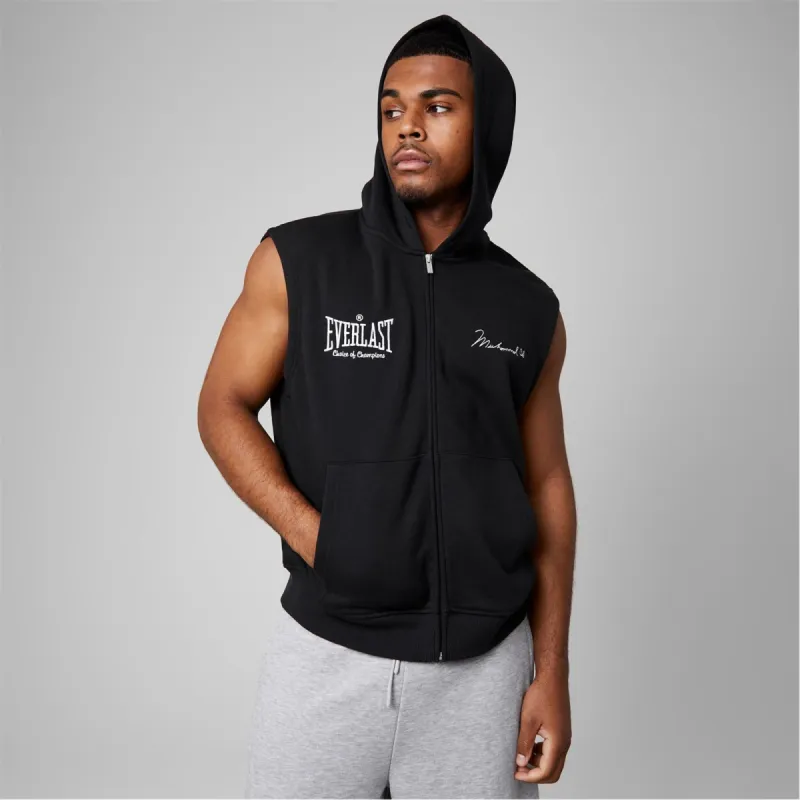 Muhammad Ali Graphic Zip Up Hoodie made by Everlast