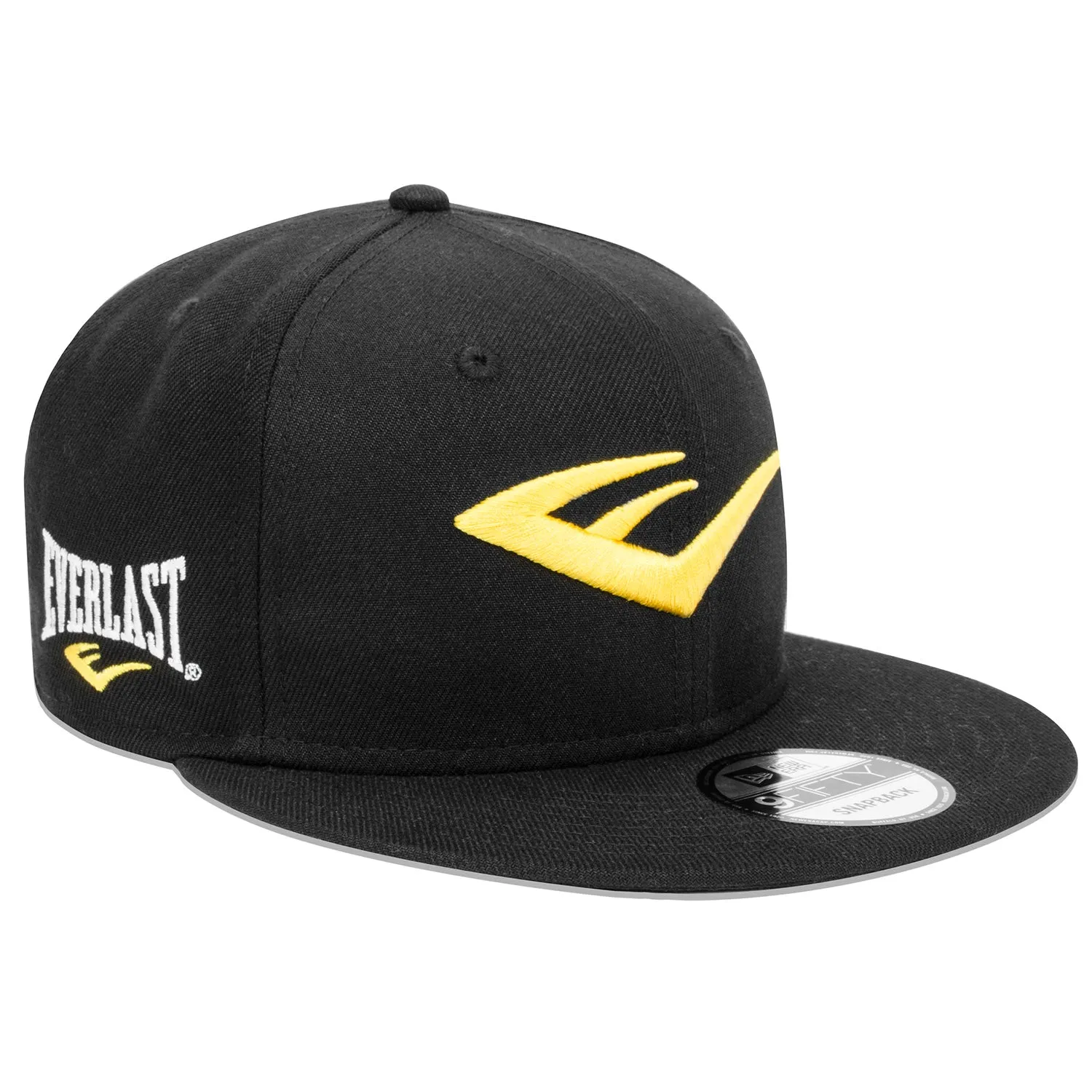 New Era 9FIFTY Black Snapback E Logo Cap sold by Everlast product image thumbnail 3