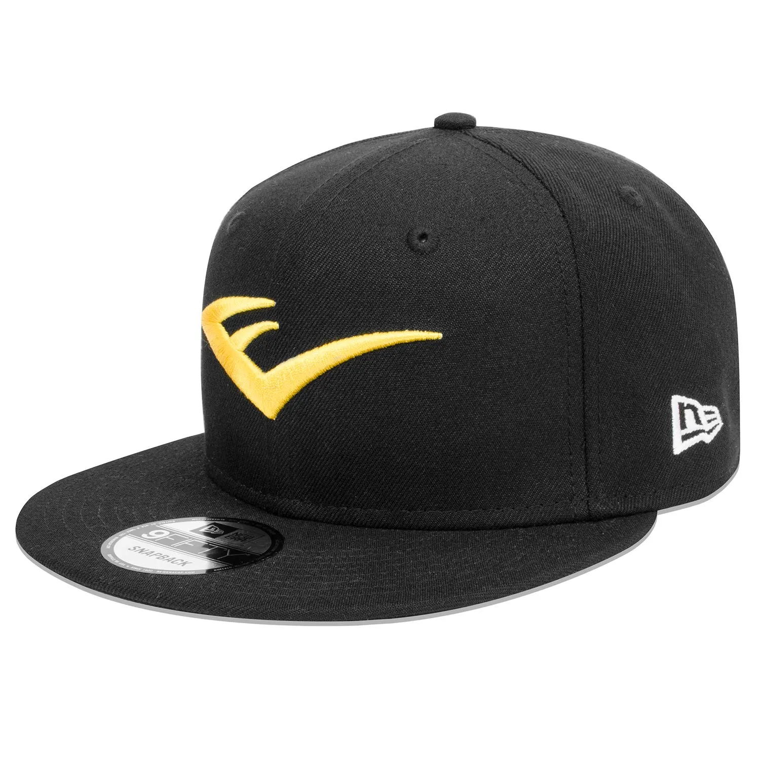 New Era 9FIFTY Black Snapback E Logo Cap sold by Everlast