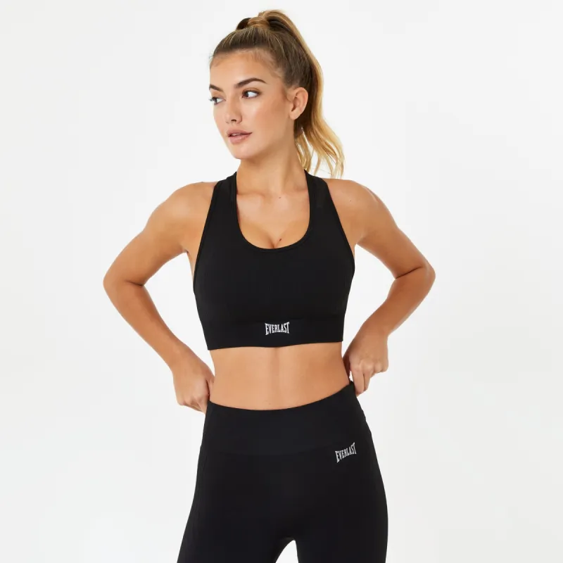 Women's Seamless Crop Sports Bra sold by Everlast