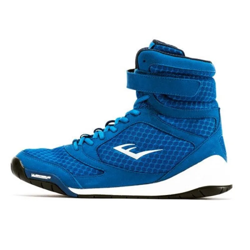 Elite Blue High Top Boxing Shoes sold by Everlast