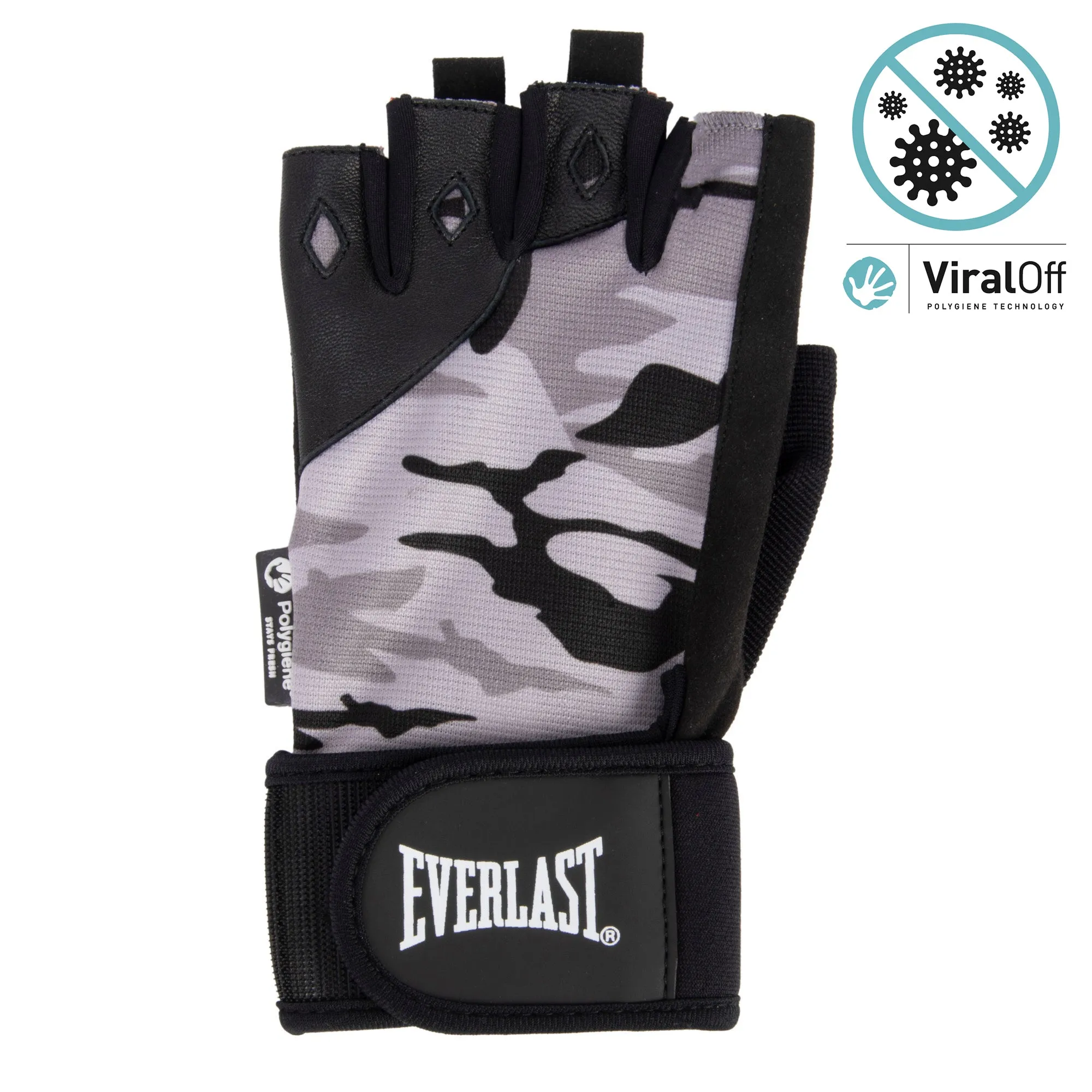 Men's Workout Gloves With Polygiene ViralOff sold by Everlast product image thumbnail 3
