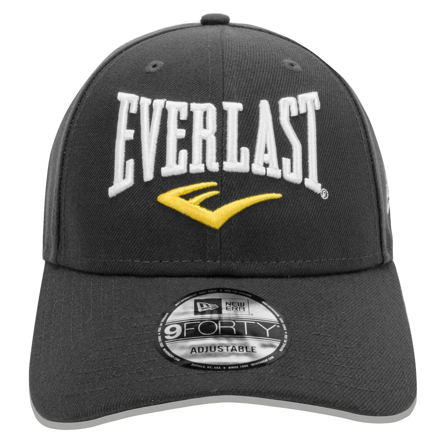 New Era 9FORTY Graphite Curved Snapback Curved Logo Cap sold by Everlast product image thumbnail 2