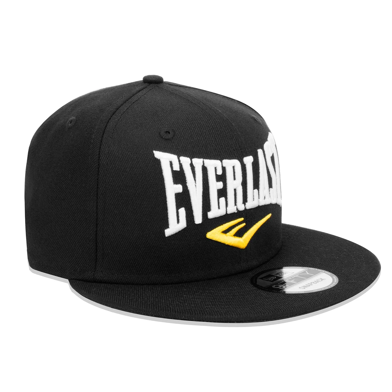 New Era 9FIFTY Black Snapback Logo Cap sold by Everlast product image thumbnail 3