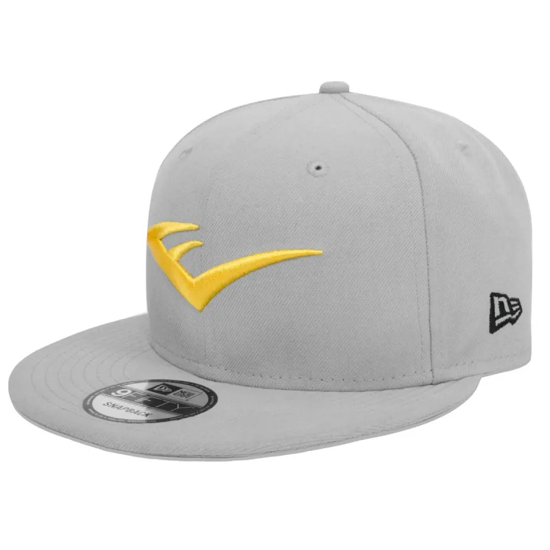 New Era 9FIFTY Grey Snapback E Logo Cap sold by Everlast