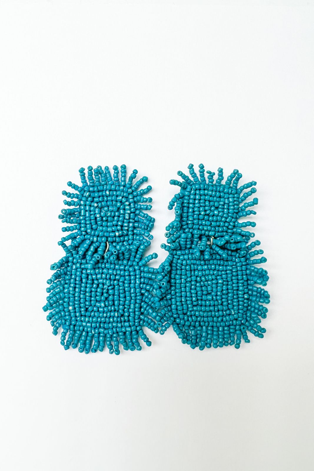Carmen Beaded Square Fringe Earrings sold by fab'rik product image thumbnail 2