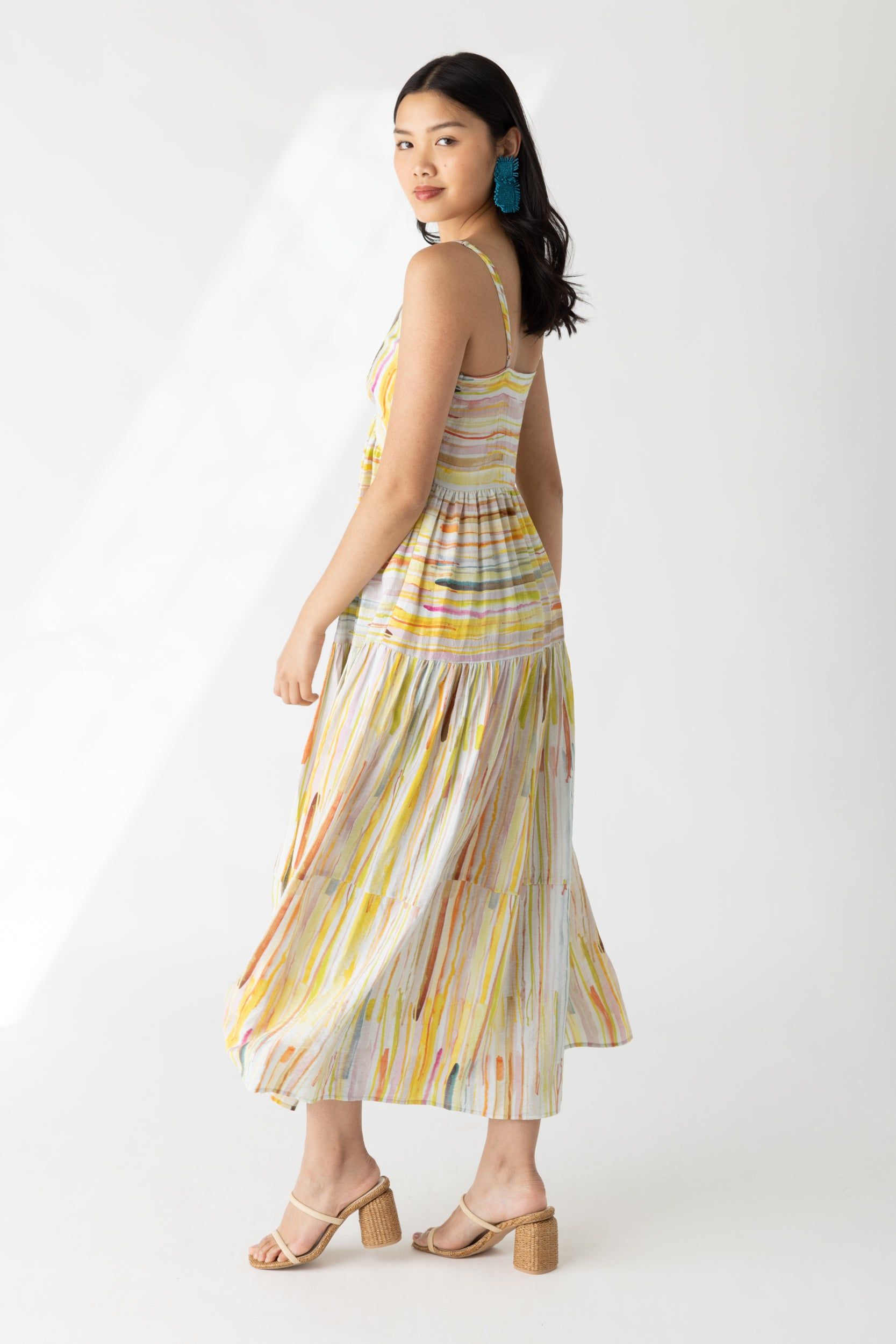 SALE - Dolly Striped Maxi Dress sold by fab'rik product image thumbnail 3