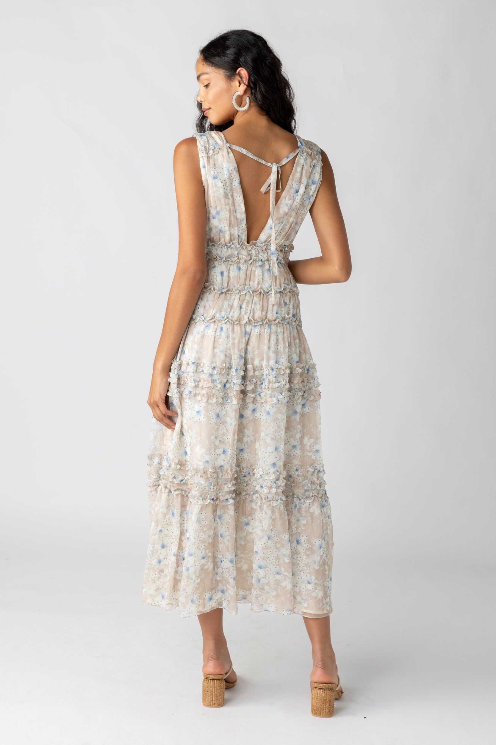 SALE - Elinor Tiered Ruffle Maxi Dress sold by fab'rik product image thumbnail 4