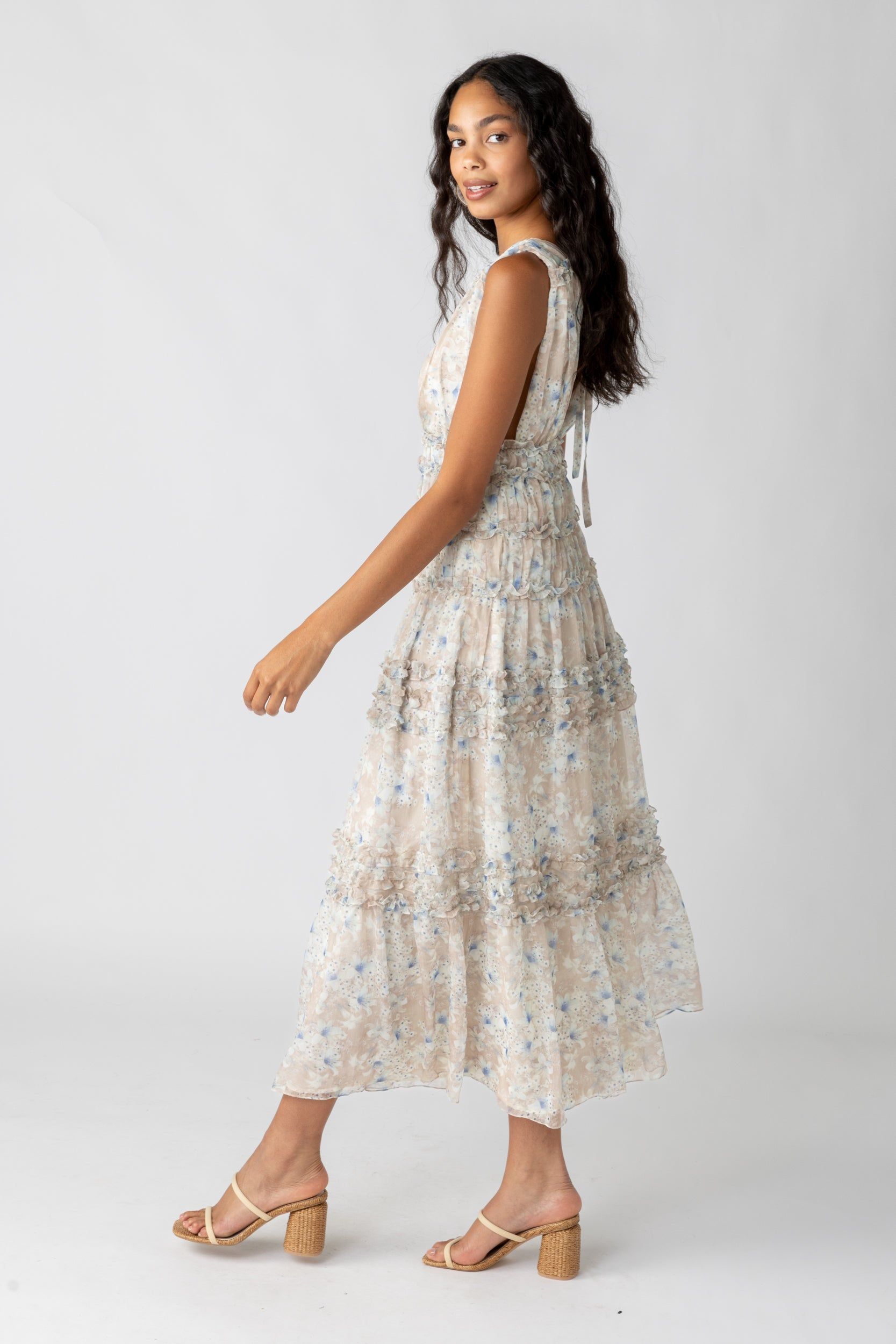 SALE - Elinor Tiered Ruffle Maxi Dress sold by fab'rik product image thumbnail 3