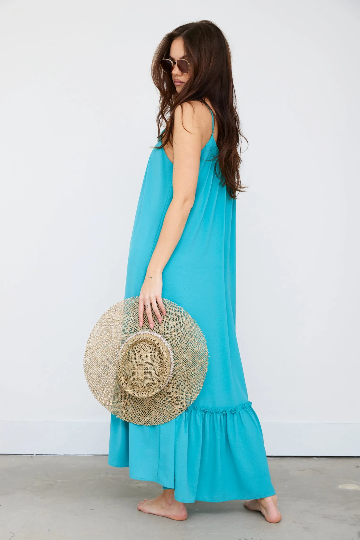 SALE - Ali Ruffle Cami Maxi Dress sold by fab'rik product image thumbnail 2