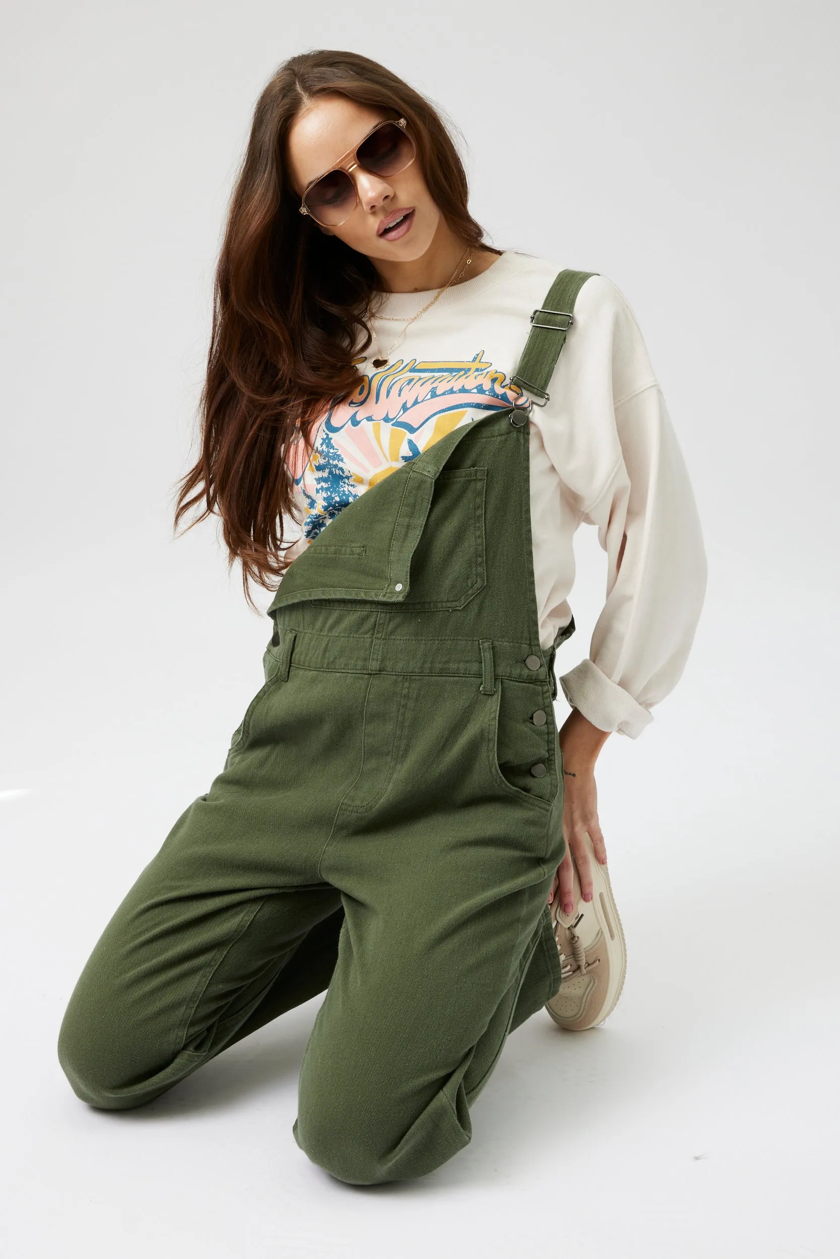 SALE - Crosby Deep Pocket Detail Denim Overall Jumpsuit sold by fab'rik product image thumbnail 2