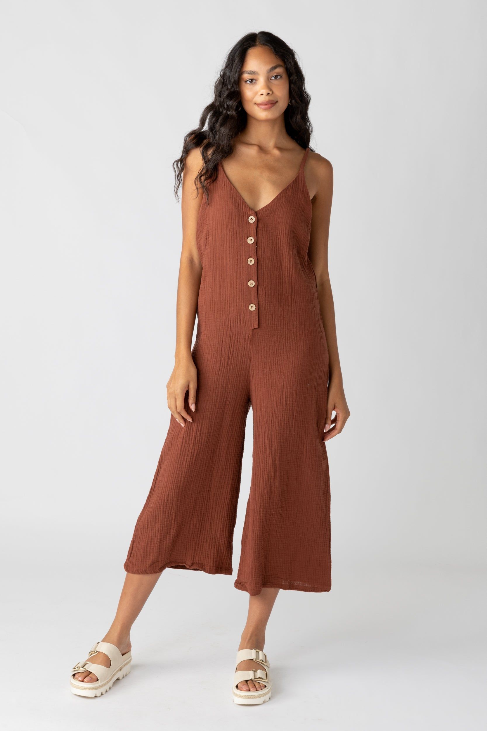 SALE - Austyn Wide Leg Jumpsuit sold by fab'rik