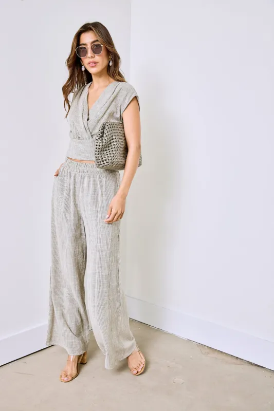 Tessa Wide Leg Pants sold by fab'rik
