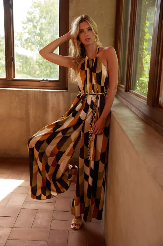 Zimmi Printed Jumpsuit sold by fab'rik