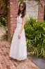 Celeste Scalloped Lace Maxi Dress sold by fab'rik