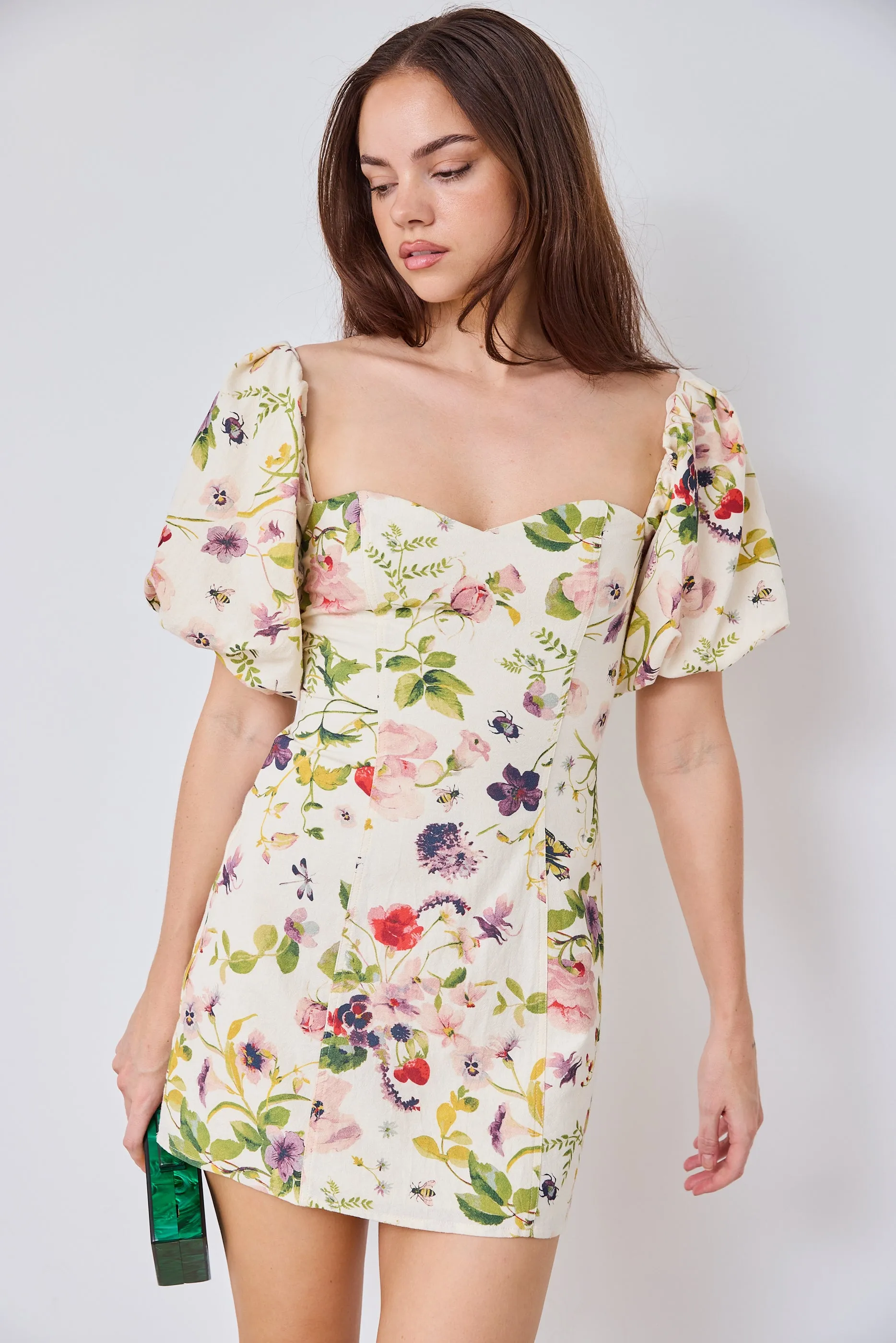 SALE - Barnes Floral Printed Mini Dress sold by fab'rik product image thumbnail 3