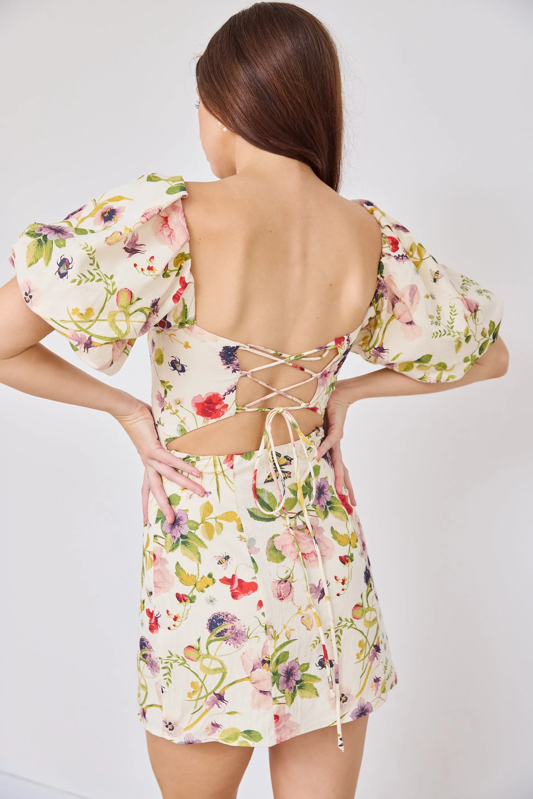 SALE - Barnes Floral Printed Mini Dress sold by fab'rik product image thumbnail 4