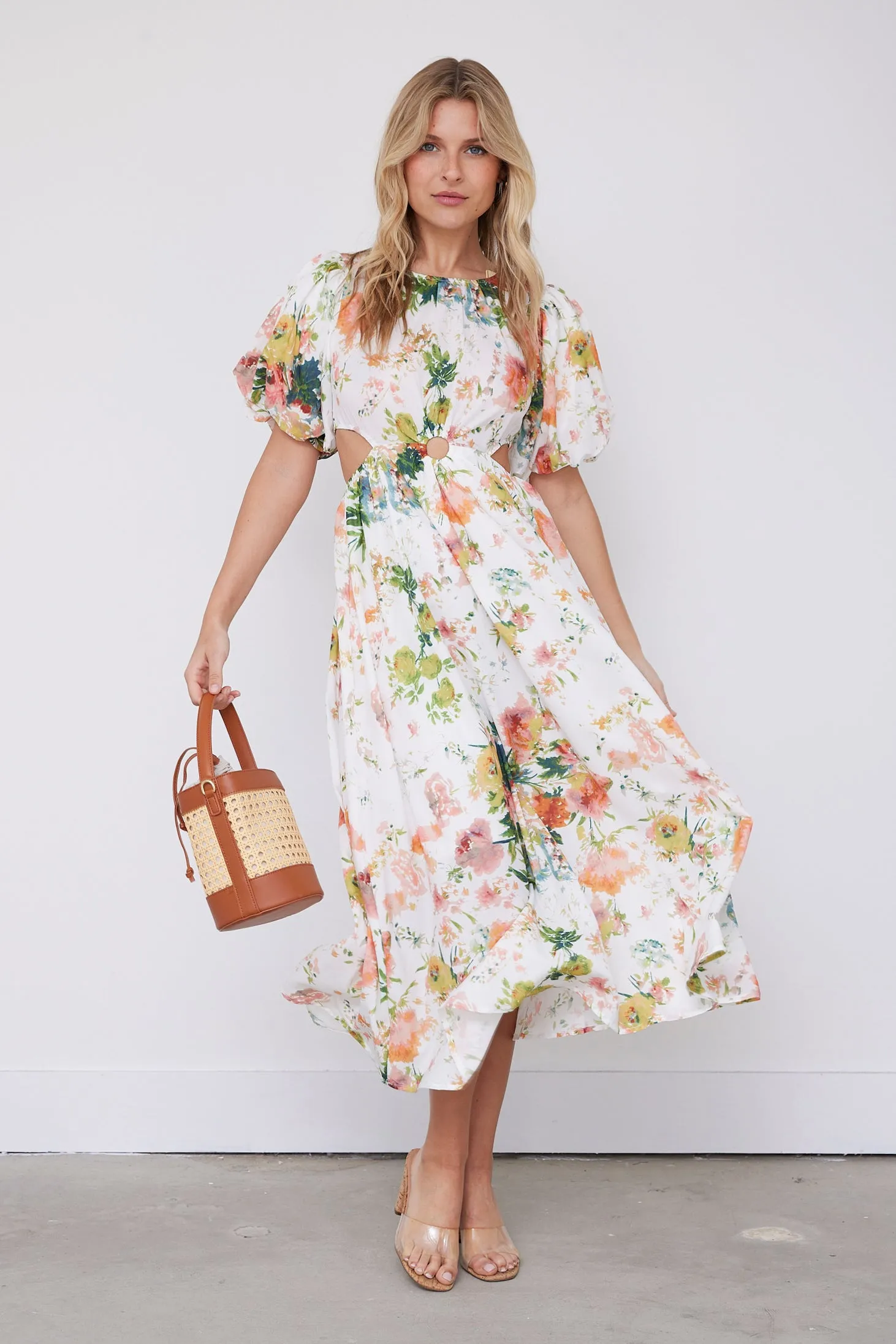 SALE - Janice Floral Midi Dress sold by fab'rik product image thumbnail 2
