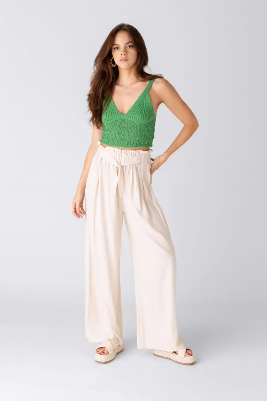 SALE - Banks Tie Waist Linen Pant sold by fab'rik