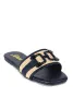 SALE - Lisa Raffia Slide On Sandals sold by fab'rik