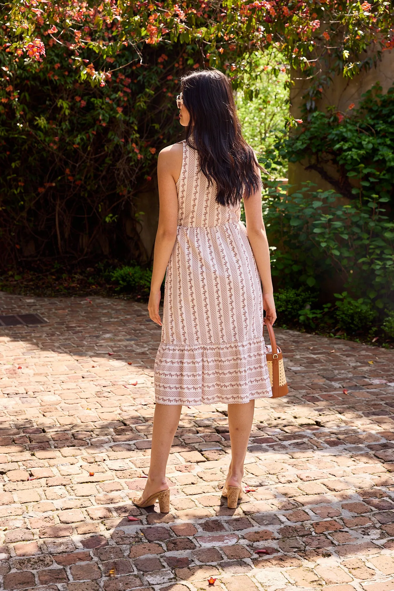 Dillon Tie Front Midi Dress sold by fab'rik product image thumbnail 2