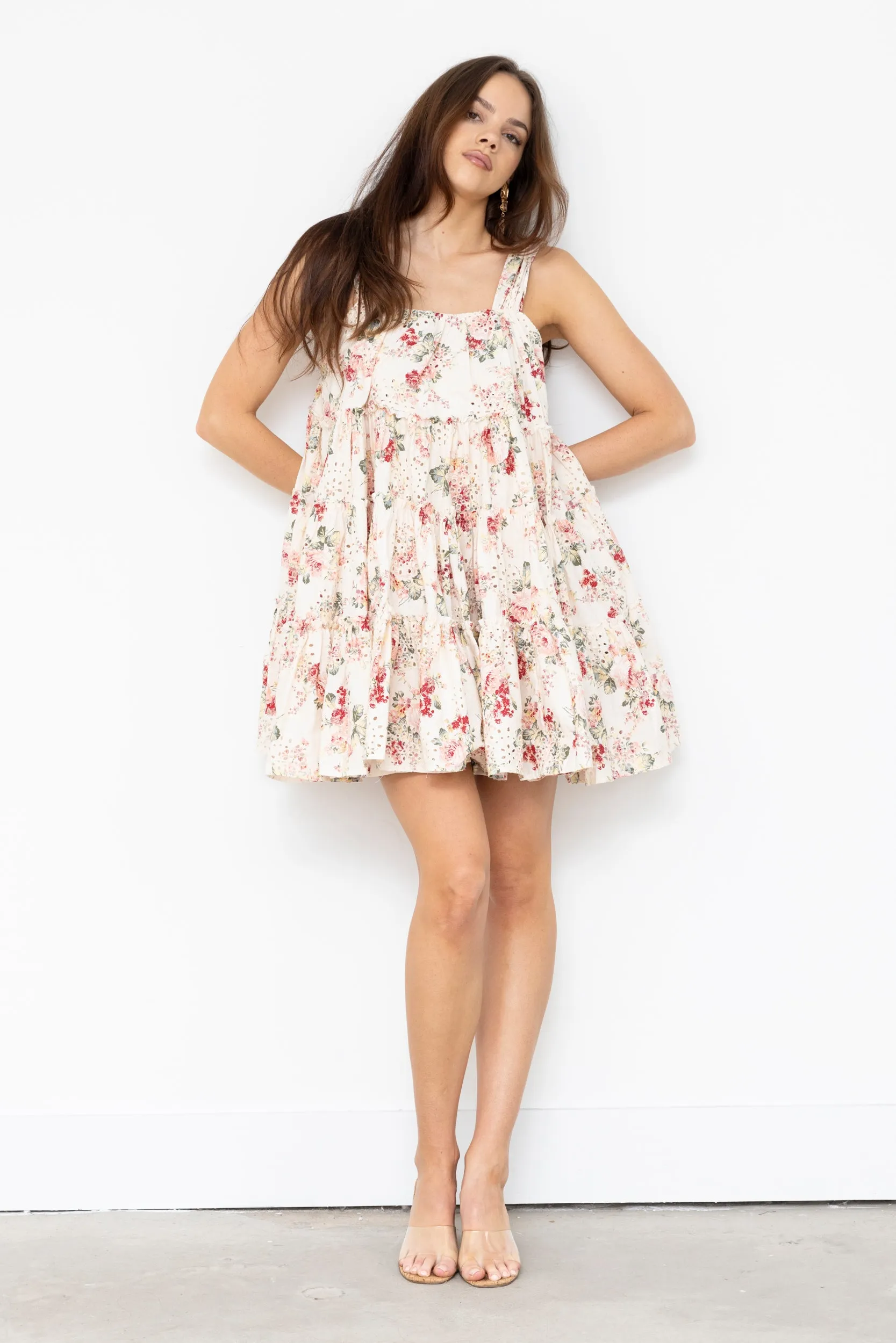 SALE - Maddy Floral Sleeveless Mini Dress sold by fab'rik product image thumbnail 4