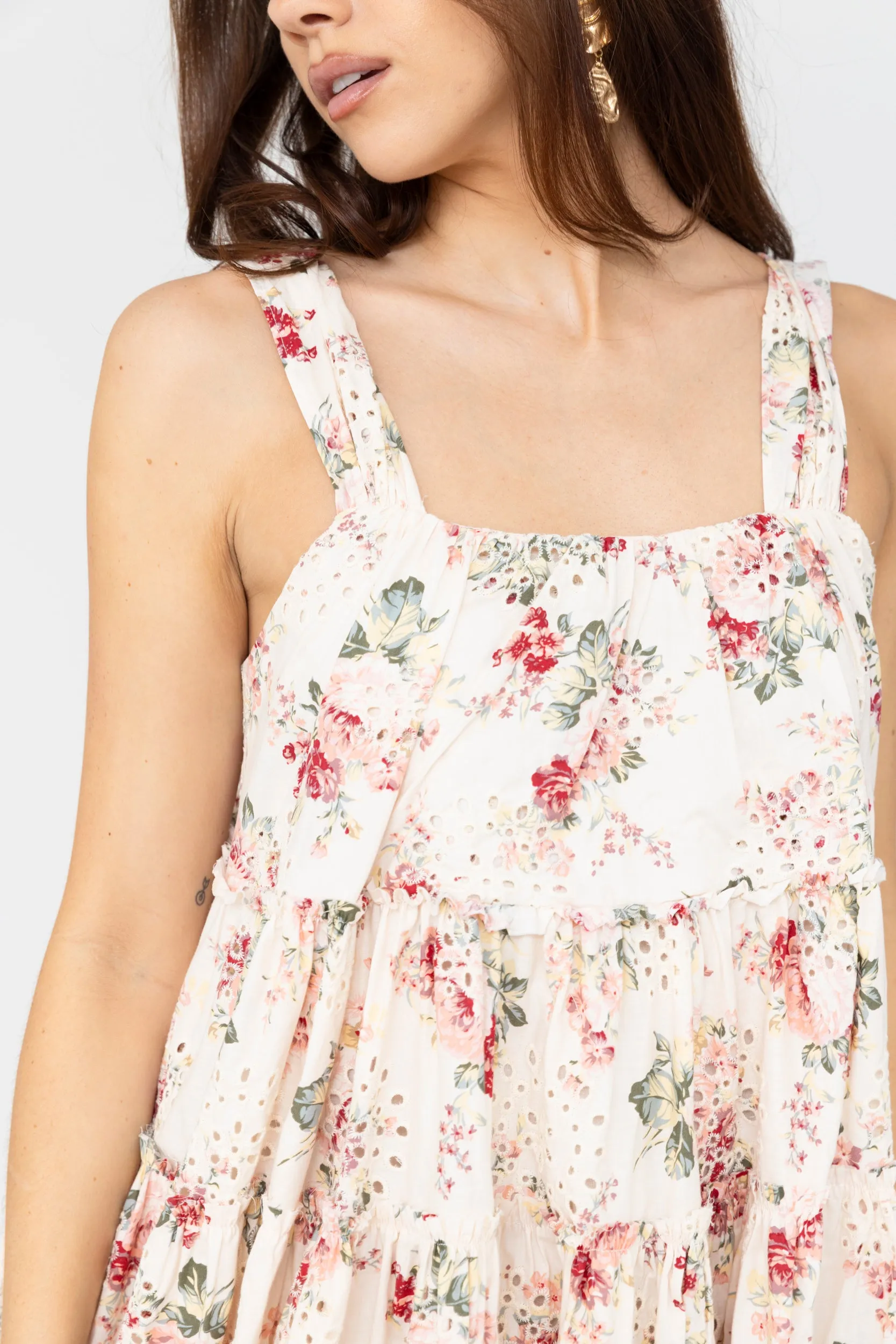 SALE - Maddy Floral Sleeveless Mini Dress sold by fab'rik product image thumbnail 3