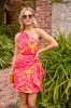 SALE - Honor One Shoulder Ruched Mini Dress sold by fab'rik
