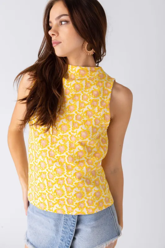 SALE - Yvette Mod Floral Top sold by fab'rik