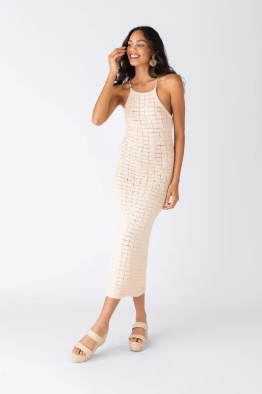 SALE - Valerie Crochet Midi Dress sold by fab'rik