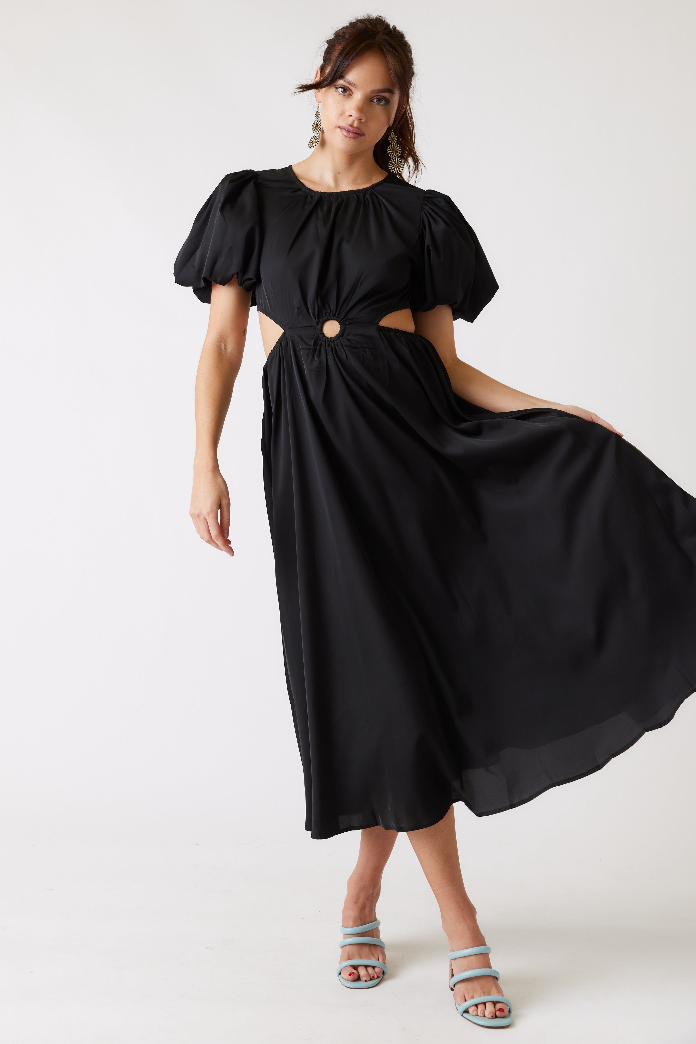 SALE - Natasha Cut Out Midi Dress sold by fab'rik