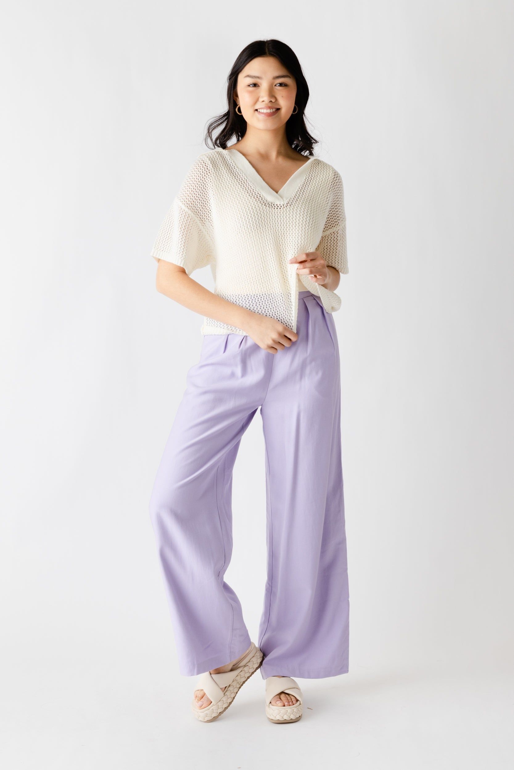 SALE - Josephine Wide Leg Full Length Pants sold by fab'rik
