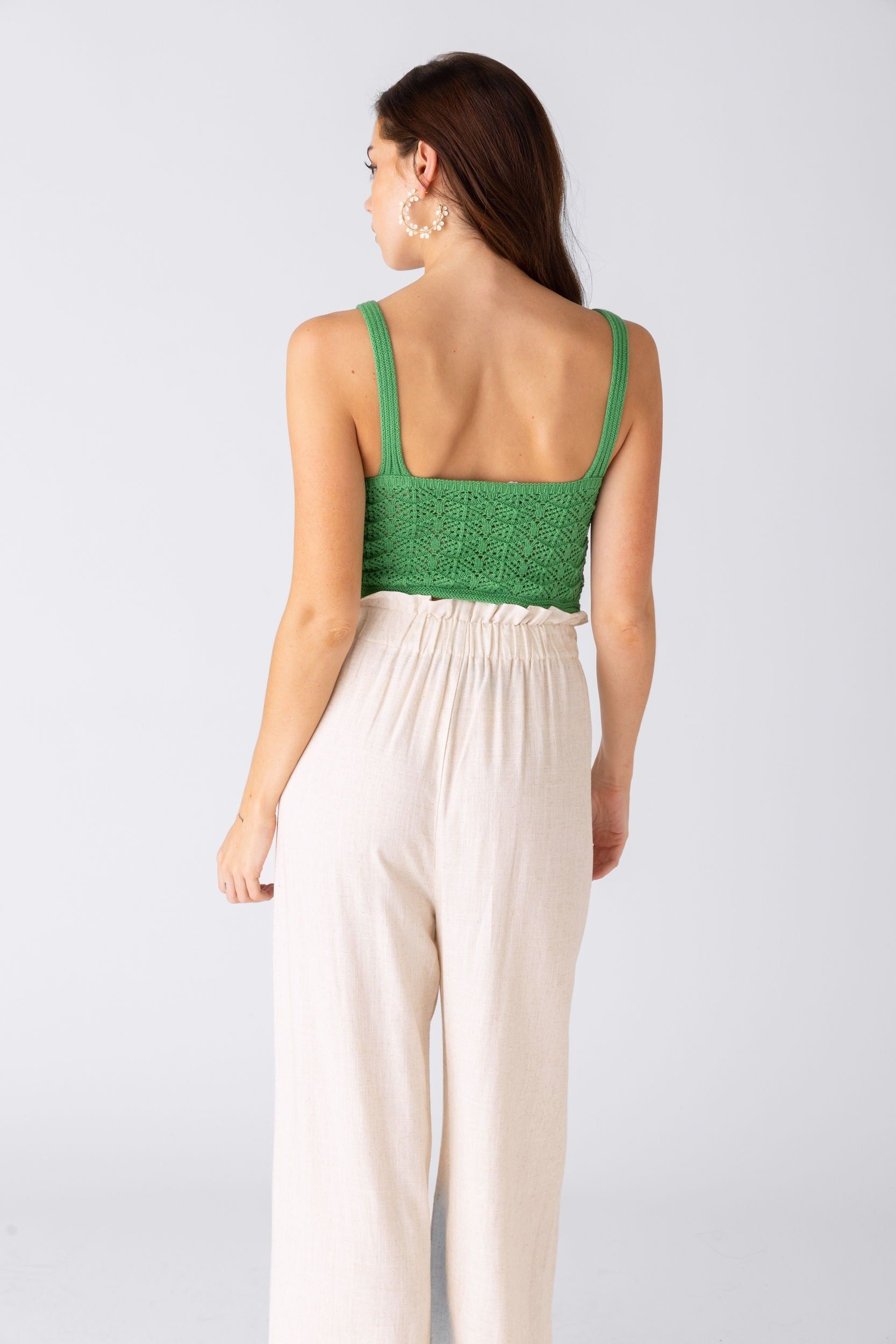 SALE - Lilia Crochet Cropped Top sold by fab'rik product image thumbnail 3