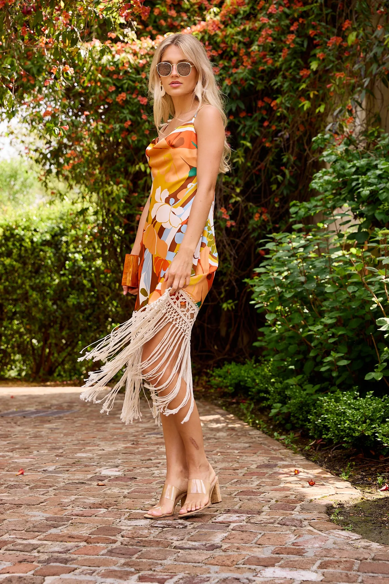 SALE - Angel Floral Print Midi Dress sold by fab'rik product image thumbnail 3