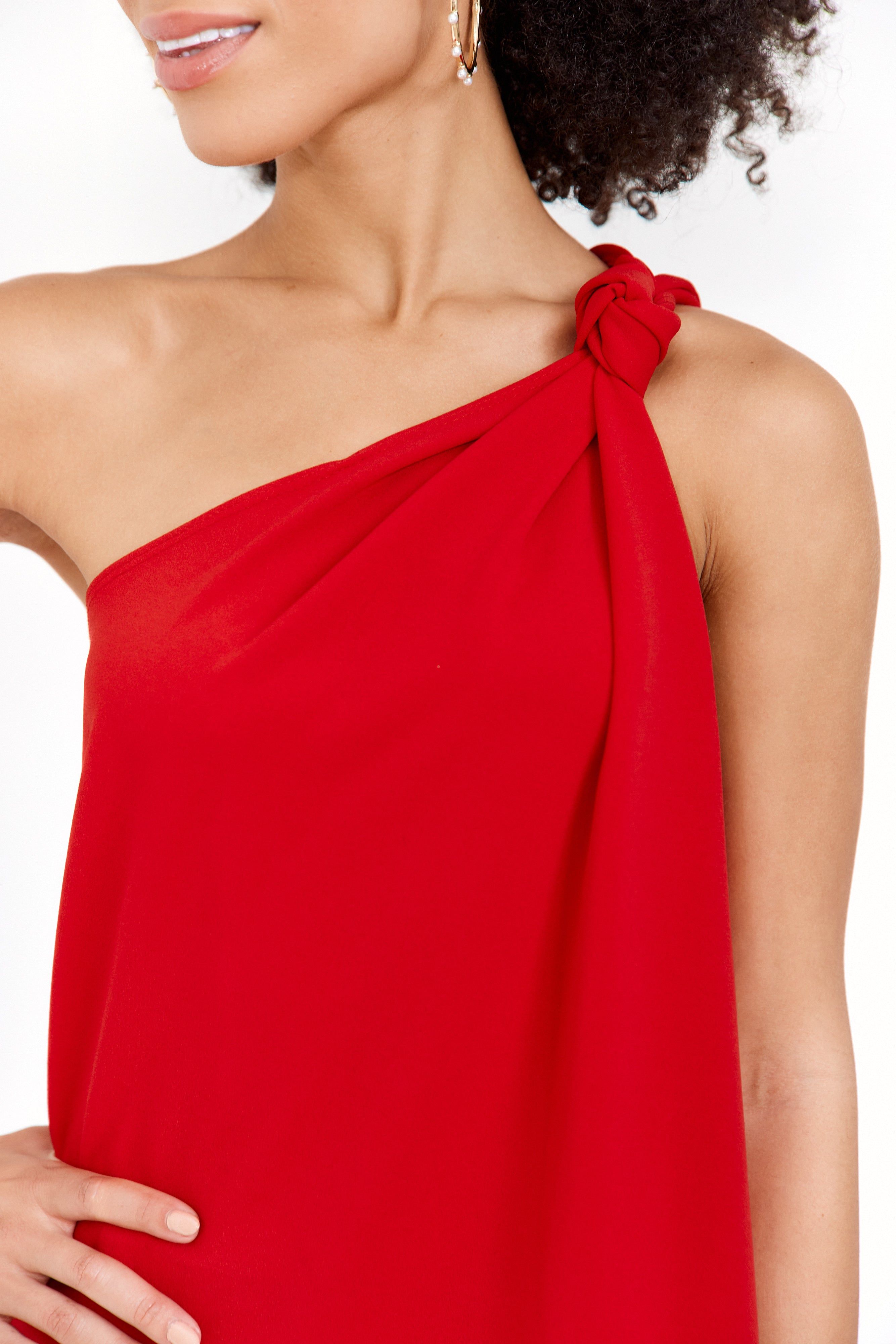 SALE - Rubi One Shoulder Knot Top sold by fab'rik product image thumbnail 3
