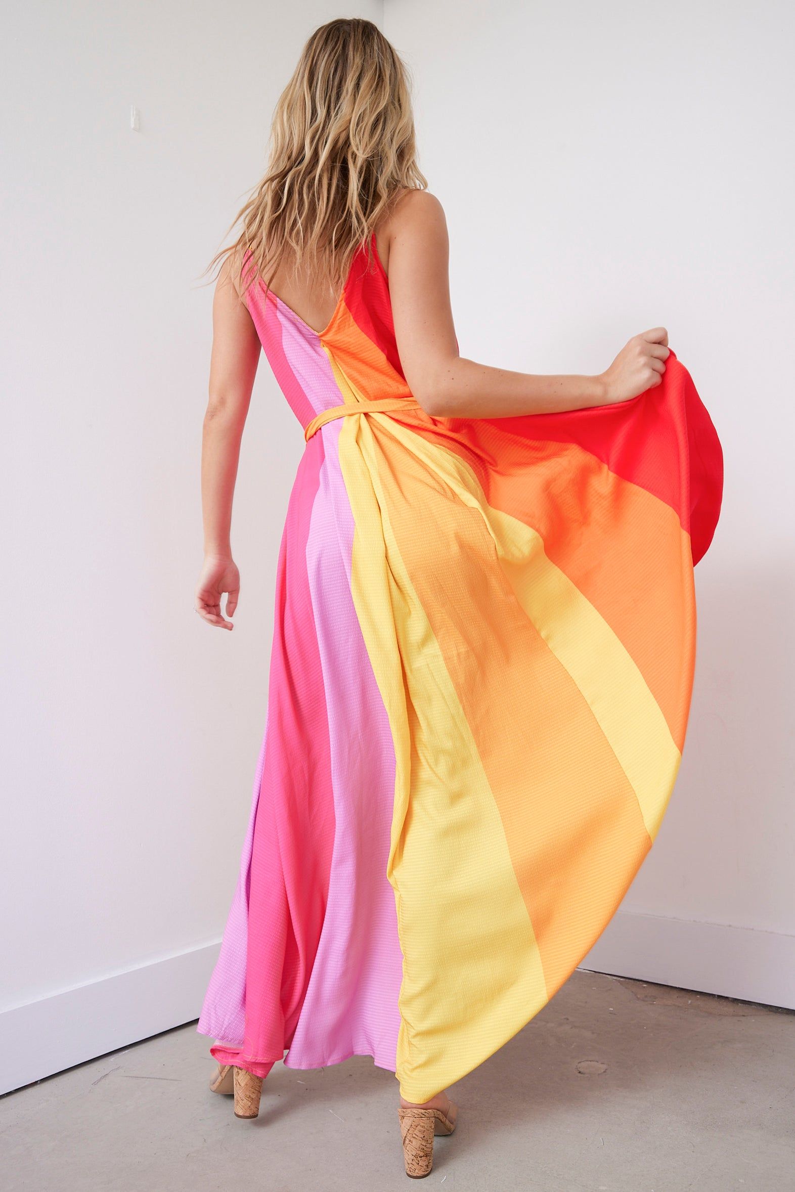 Robbins Printed Woven Maxi Dress sold by fab'rik product image thumbnail 2