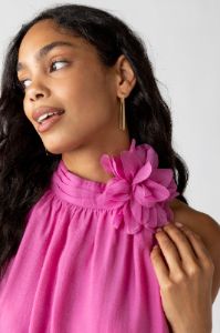 SALE - Esme Halter Flower Top sold by fab'rik