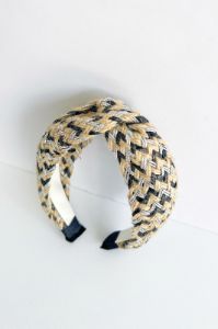 SALE - Drew Woven Straw Headband sold by fab'rik
