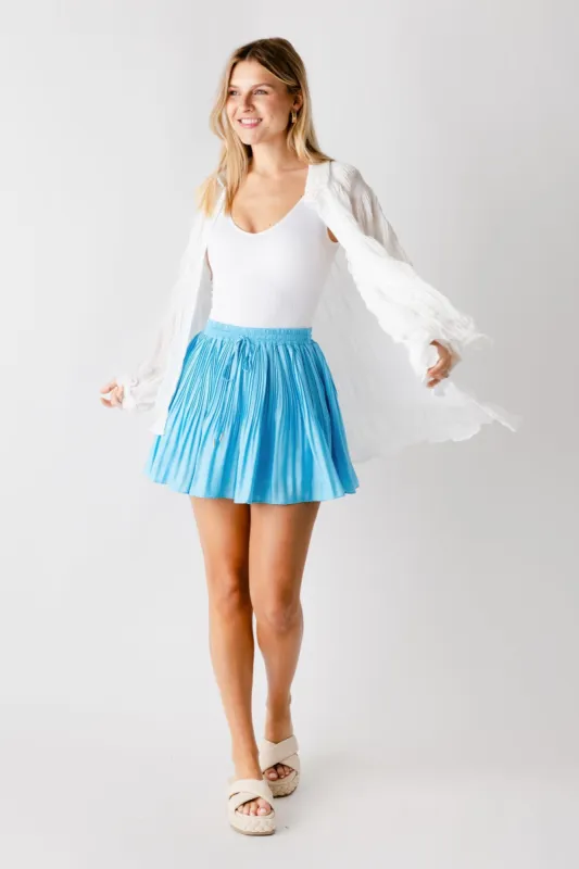 Chay Pleated Skirt sold by fab'rik